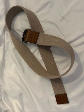 NWT Lucky Brand Men's Solid Webbing Belt Size 32